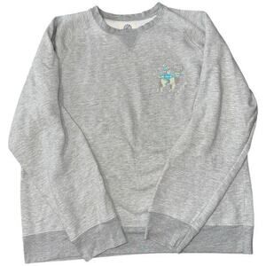 Air + Speed Montauk Men’s Size XXL Heather Gray Aztec Surfboard Sweatshirt